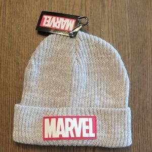 Berkshire Kids MARVEL knit Hat Gray Red & White NWT
